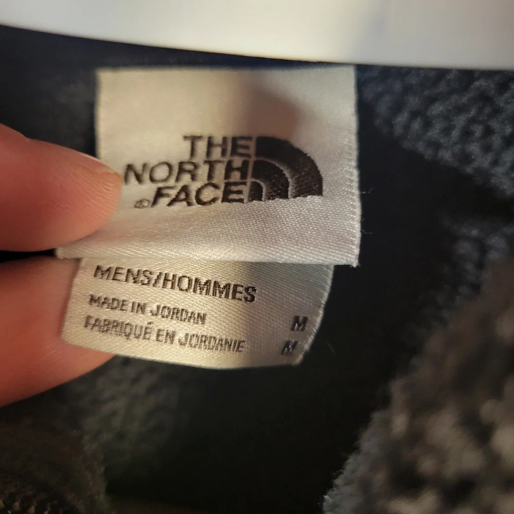 The North Face Mens Black Fleece Lined Vest Size Medium‎